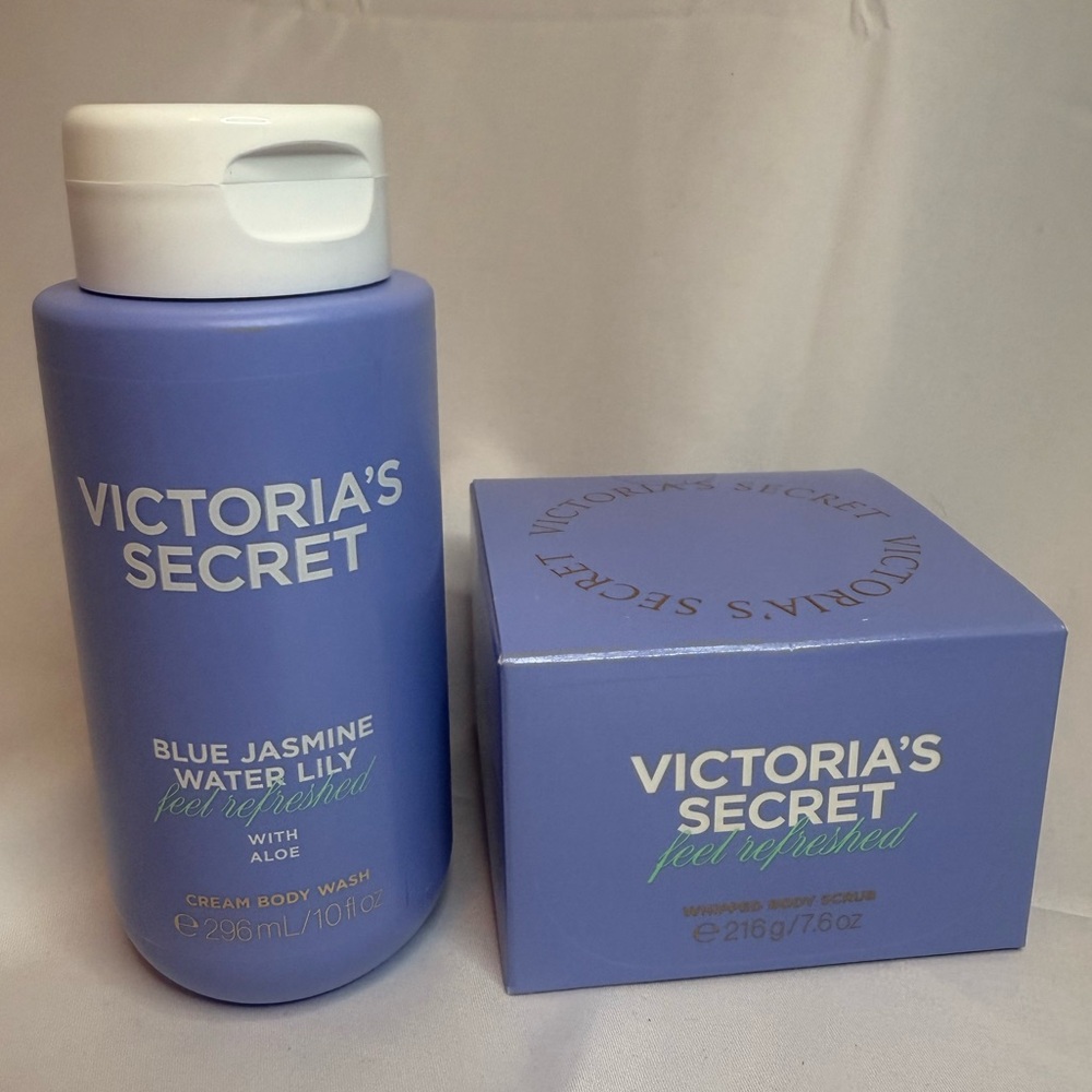 Blue Jasmine Water Lily Victoria's Secret Body Bundle